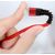 Fusion Fishbone USB-A uz Lightning kabelis 30W / 3A / 1,5m sarkans