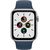 Apple Watch SE GPS 40mm Sport Band, silver/abyss blue