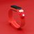 Fusion Xmas Glove siksniņa pulkstenim Xiaomi Mi Band 3 / 4 sarkans