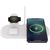 Devia Wireless Charger Bezvadu Lādētājs 3in1 / Viedtālrunim / Apple Watch / Austiņām / USB / Balts