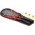 Komplekts NRS001 CROSSMINTON SET 2 ROCKETS SHUTTLECOCKS RED COVER NILS