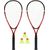 Komplekts NRS001 CROSSMINTON SET 2 ROCKETS SHUTTLECOCKS RED COVER NILS