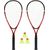 Komplekts NRS001 CROSSMINTON SET 2 ROCKETS SHUTTLECOCKS RED COVER NILS