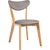 Обеденный комплект JONNA 4-стула и скамья (10515, 10516), cтолешница: шпон дуба МДФ, ножки и рама: каучуковое дерево