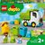 LEGO DUPLO Atkritumu izvešanas auto un šķirošanas konteineri, no 2+ gadiem  (10945)