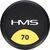 Gumijota hantele HG PRO 70 KG HMS