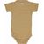 Lodger Romper Solid kokvilnas bodijs ar īsām piedruknēm, Honey, 74 cm - RFS 076_74