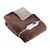 DomoClip Bed Warmer  DOW103 Number of heating levels 3, Number of persons 1, Washable, Remote control,  Micro plush two-tone made of 100% polyester, 120 W, Brown