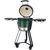 Ceramic barbecue KAMADO TasteLab 16'' Green with accessories