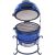 Ceramic barbecue KAMADO TasteLab 13'' Navy blue with accessories