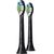 Philips HX6062/13 Sonicare W2 Optimal White standarta zobu birstes uzgalis 2gab melnas