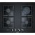 Bosch Hob PPP6A6B20 Gas, Number of burners/cooking zones 4, Black,