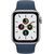 Apple Watch SE GPS + Cellular 40mm Sport Band, silver/abyss blue (MKQV3EL/A)