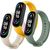 Xiaomi Mi Band 6 strap set, white/green/yellow