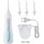 Panasonic Oral irigator EW1311G845 Cordless, 130 ml, Number of heads 4, White/Blue