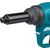 Bezvadu kniedēšanas pistole; 18V; BL Mootor; 2,4   4,8 mm, 10kN, Bez akumulatora un lādētāja! DRV150Z Makita