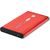 Qoltec 51860 External Hard Drive Case HDD/SSD 2.5'' SATA3 | USB 3.0 | Red