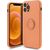 Mocco Pastel Ring Silicone Back Case Aizmugurējais Silikona Apvalks Priekš Samsung Galaxy S22 Plus 5G Oranžs