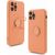 Mocco Pastel Ring Silicone Back Case Aizmugurējais Silikona Apvalks Priekš Samsung Galaxy S22 Plus 5G Oranžs