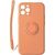 Mocco Pastel Ring Silicone Back Case Aizmugurējais Silikona Apvalks Priekš Samsung Galaxy S22 Plus 5G Oranžs