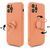 Mocco Pastel Ring Silicone Back Case Aizmugurējais Silikona Apvalks Priekš Samsung Galaxy S22 Plus 5G Oranžs