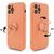 Mocco Pastel Ring Silicone Back Case Aizmugurējais Silikona Apvalks Priekš Samsung Galaxy S22 Plus 5G Oranžs