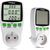 Greenblue GB202 wattmeter White 0 - 9999 W Built-in display LCD