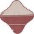 Lodger Wrapper Empire flīsa ietinamā sedziņa 2 in 1, Rosewood (rozā) - WP 625