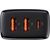 Baseus Сетевое зарядное устройство 2xUSB USB-C PD 3A 30W черная