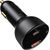 Baseus Superme Car charger, USB, USB-C, 100W + USB-C cable (black)