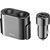 Baseus Car Charger High Efficiency 2xUSB-A 3.1A + 2x12V Black