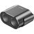 Baseus Car Charger High Efficiency 2xUSB-A 3.1A + 2x12V Black