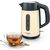 Bosch TWK4P437 electric kettle 1.7 L 2400 W Beige, Black