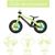 Chillafish BMXie 2 līdzsvara velosipēds no 2 līdz 5 gadiem ar gaismiņām, Pistachio - CPMX04PIS