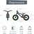 Chillafish BMXie 2 līdzsvara velosipēds no 2 līdz 5 gadiem ar gaismiņām, Mint - CPMX04ANT