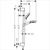 Hansgrohe Crometta Vario dušas komplets, 0.65m stienis ar ziepju trauku