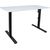 Rakstāmgalds ERGO OPTIMAL ar 1 motoru 120x60cm, balts