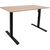 Письменный стол ERGO OPTIMAL с 1 мотором 120x60cm, дуб