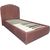 Кровать EVA 90x200cm, старый розовый бархат