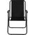 Royokamp tūrisma krēsls ar roku balstiem 57x44x75cm, salocīts melns