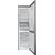 Ariston Hotpoint Refrigerator HAFC9 TT43SX O3 Energy efficiency class D, Free standing, Combi, Height 202.7 cm, No Frost system, Fridge net capacity 263 L, Freezer net capacity 104 L, 37 dB, Stainless Steel