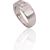 Серебряное кольцо #2101712(PRh-Gr)_CZ, Серебро	925°, родий (покрытие), Цирконы , Размер: 17, 5.9 гр.