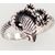 Серебряное кольцо #2101382(POX-BK), Серебро	925°, оксид (покрытие), Размер: 18, 4 гр.