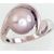 Sudraba gredzens #2101456(PRH-GR)_PE-GR, Sudrabs	925°, rodijs (pārklājums),  pērles , Izmērs: 16, 3.9 gr.
