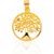 Серебряный кулон #2301627(PAu-Y), Серебро	925°, желтое золото (покрытие), 2.3 гр.