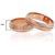 Laulību zelta gredzens #1100545(AU-R) (Gredzena biezums 6mm), Sarkanais zelts	585°, Izmērs: 22, 6.5 gr.
