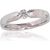 Помолвочное кольцо #1100557(AU-W)_DI, Белое золото	585°, Бриллианты (0,17Ct), Размер: 18, 3.6 гр.