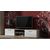 Cama Meble SOHO 1 set (RTV180 cabinet + S1 cabinet + shelves) Sonoma Oak / White gloss