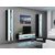 Cama Meble Cama Living room cabinet set VIGO NEW 12 black/white gloss