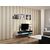 Cama Meble Cama Living room cabinet set VIGO NEW 11 white/black gloss